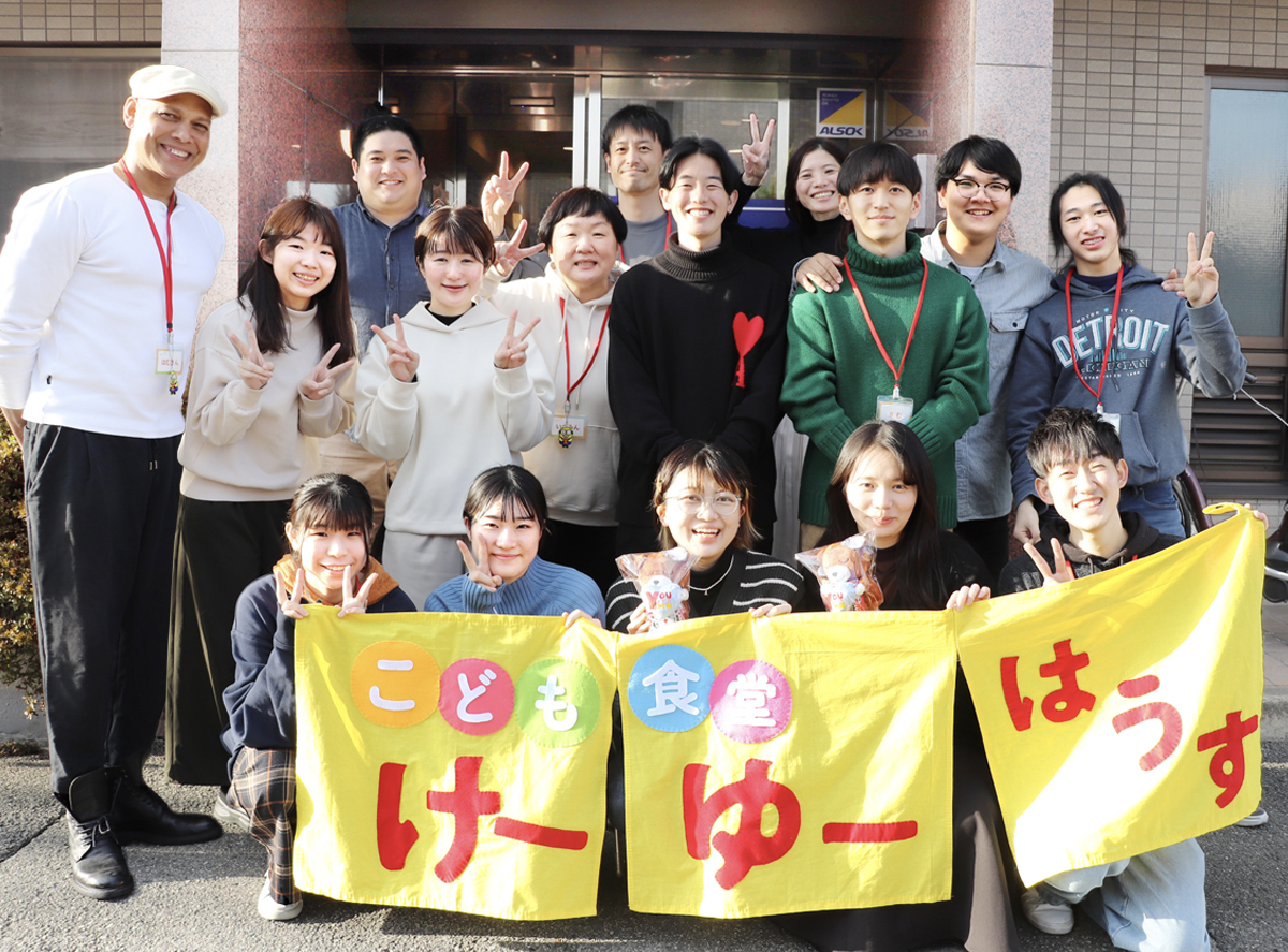 関西大学提携国際学生寮「KU I-HOUSE」でこども食堂を初開催しました！