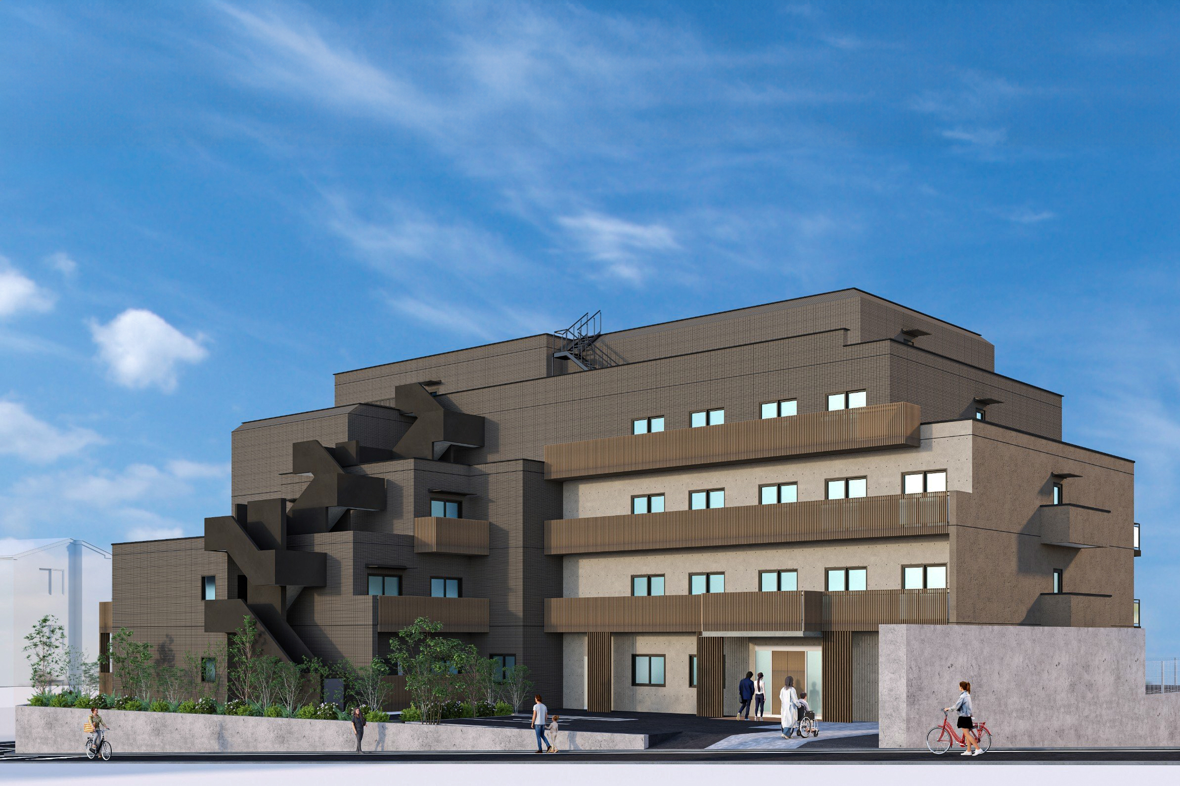 【ドーミーイン・共立リゾートを手掛ける共立メンテナンスのシニア向け住宅】
介護付有料老人ホーム 『ドーミー中野弥生町』 2025年2月1日（土）オープン