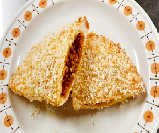 ピタパンで作るカレーパン
