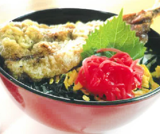 さんま蒲焼 天丼